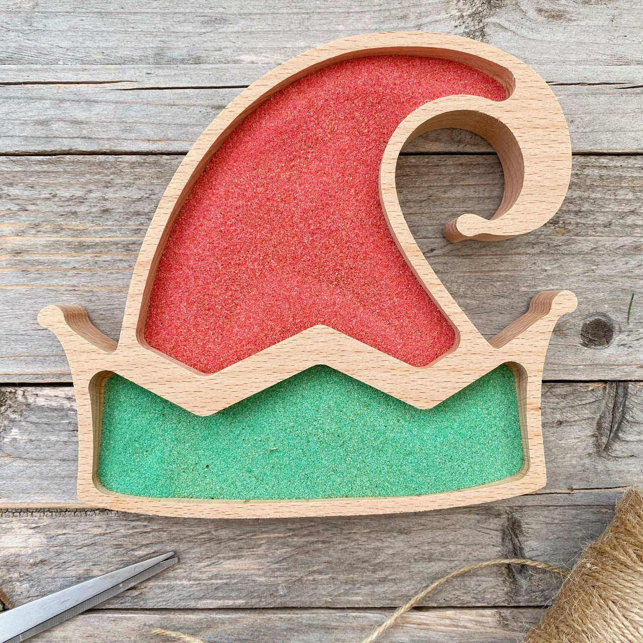 DrawMe Elf Hat Sensory Tray