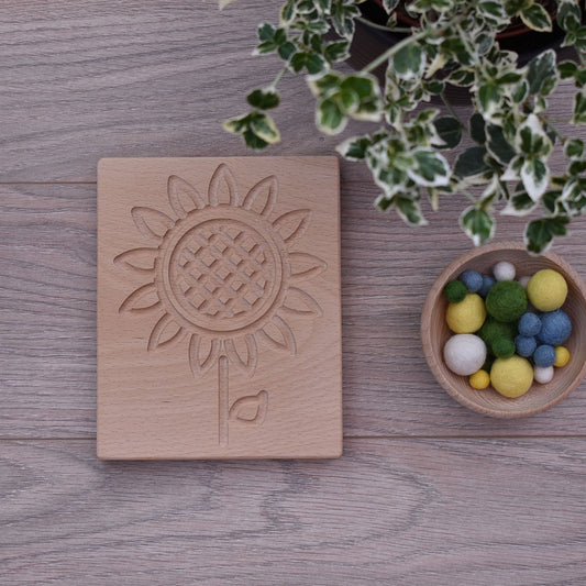 DrawMe Sunflower Sensory Board