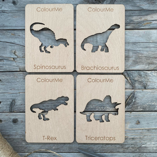 ColourMe Dinosaur Stencil Set