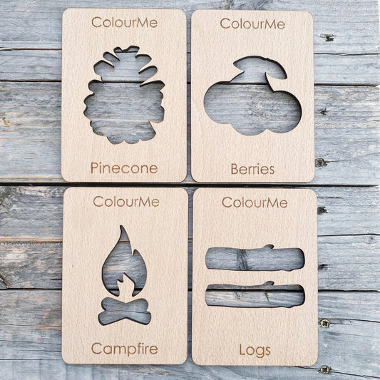 ColourMe Autumn stencil set