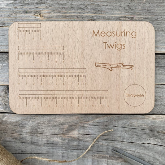 DrawMe Measuring Twigs Card