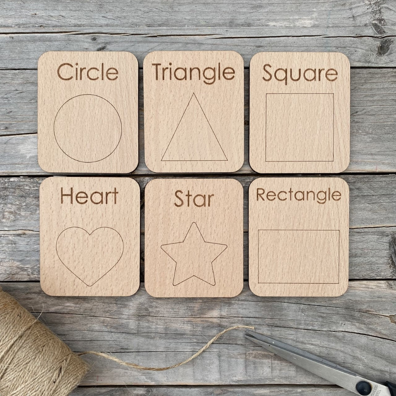 DrawMe Shape Flashcards