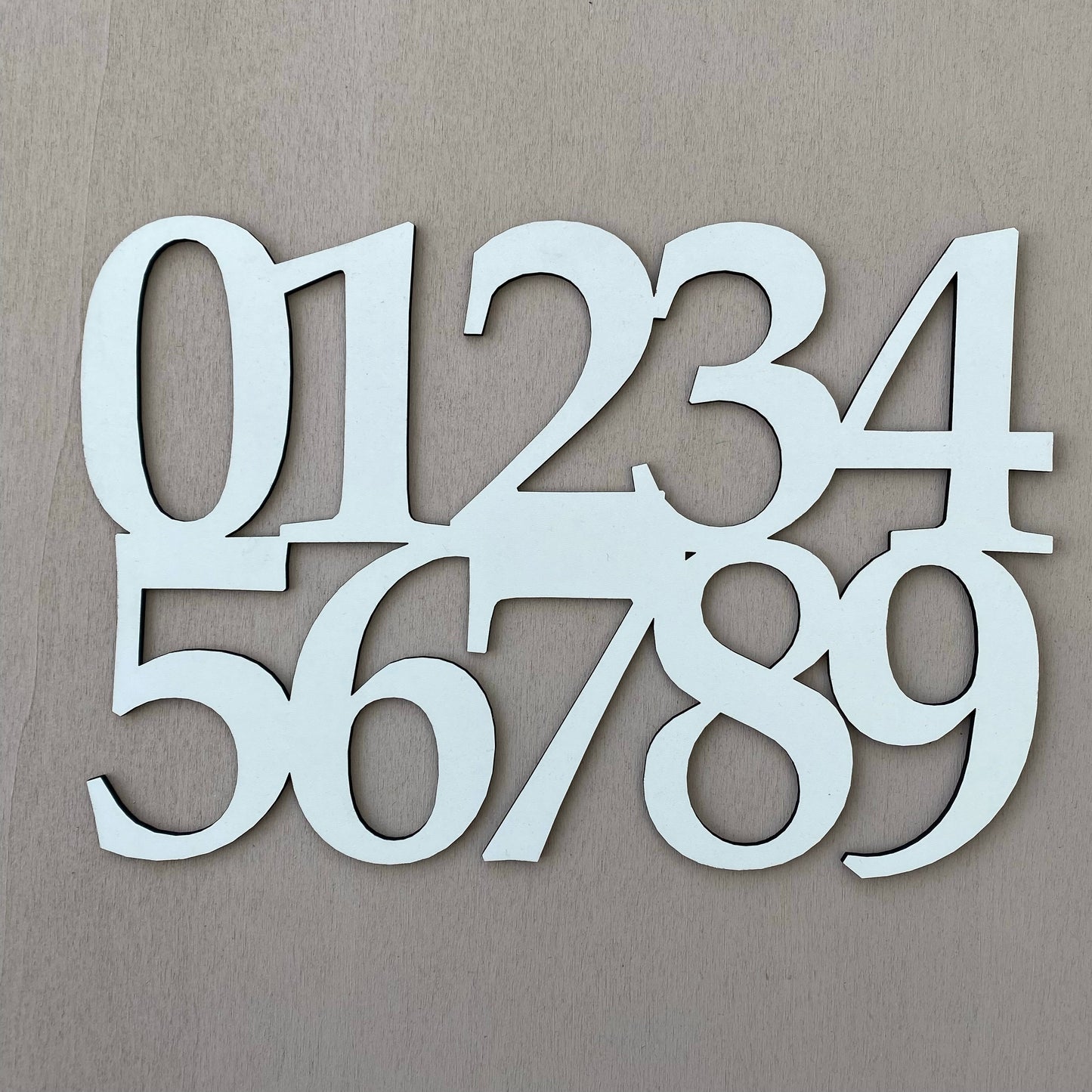 Number Wall Art
