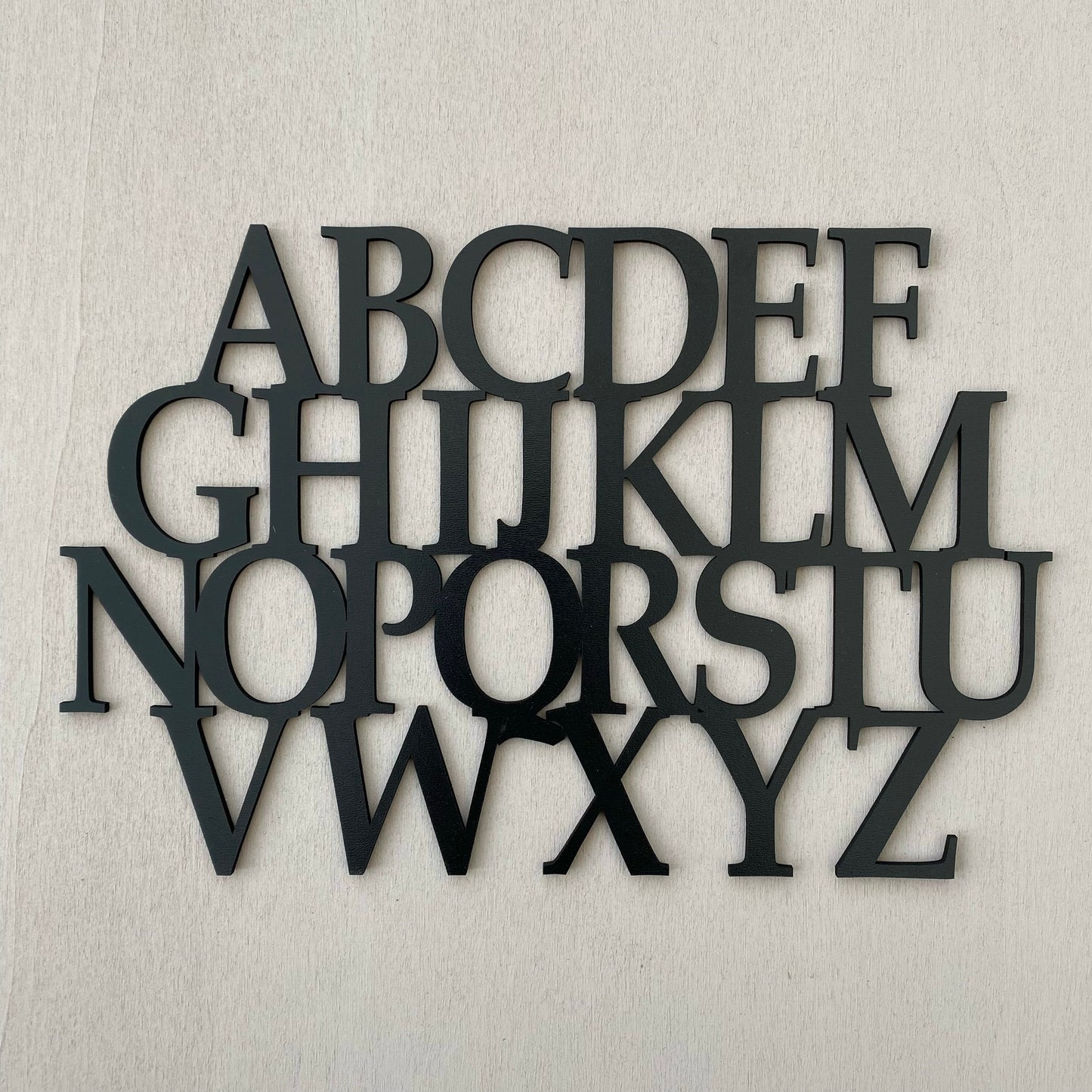 Alphabet Wall Art