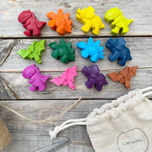 ColourMe Rainbow Mini Dino's Set